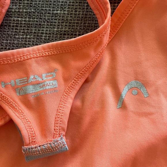 Orange Racerback Workout Tank - Picture 4 of 4